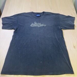 Vintage 90s Tribal‎ Gear Graphic T Shirt Streetwear XL San Diego CA Peace